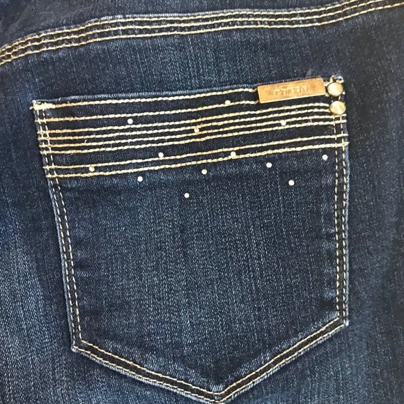 Chicos Jeans Pants Womens So Slimming Denim Size 0 Small - Picture 4 of 9